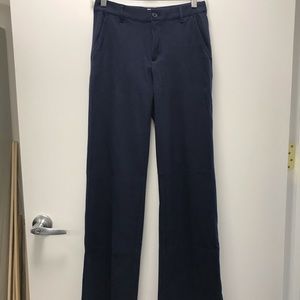 GAP navy wide leg knit trouser